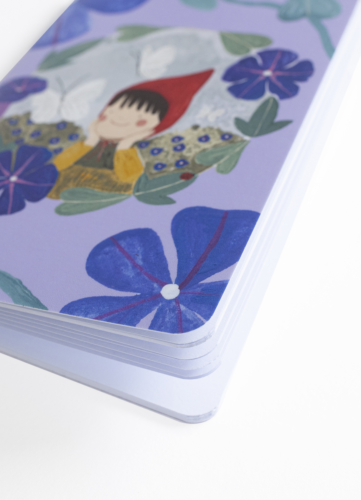 Libreta tapa blanda "Entre las flores"