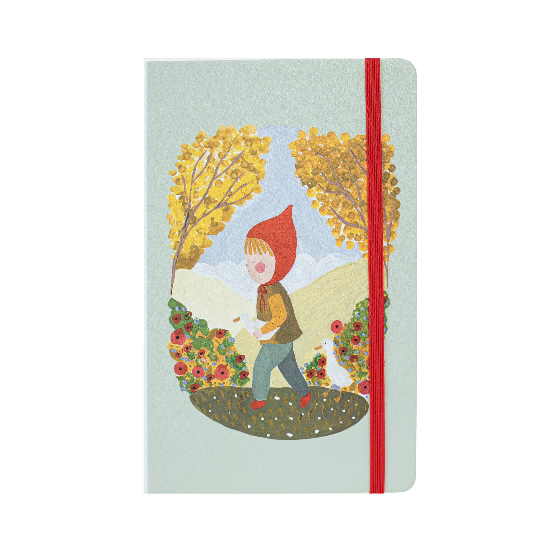 Libreta tapa dura "Paseo con pato"
